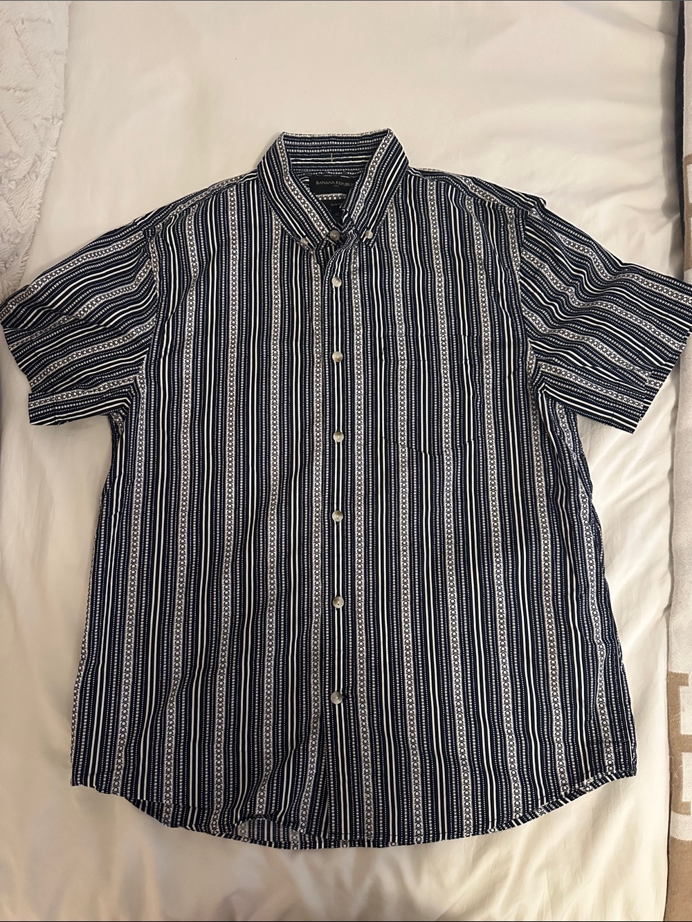 Banana Republic Short-Sleeve Button-Down